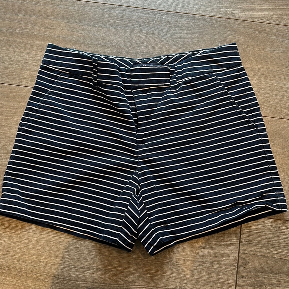 Tommy Hilfiger Navy Shorts w/ White Strip